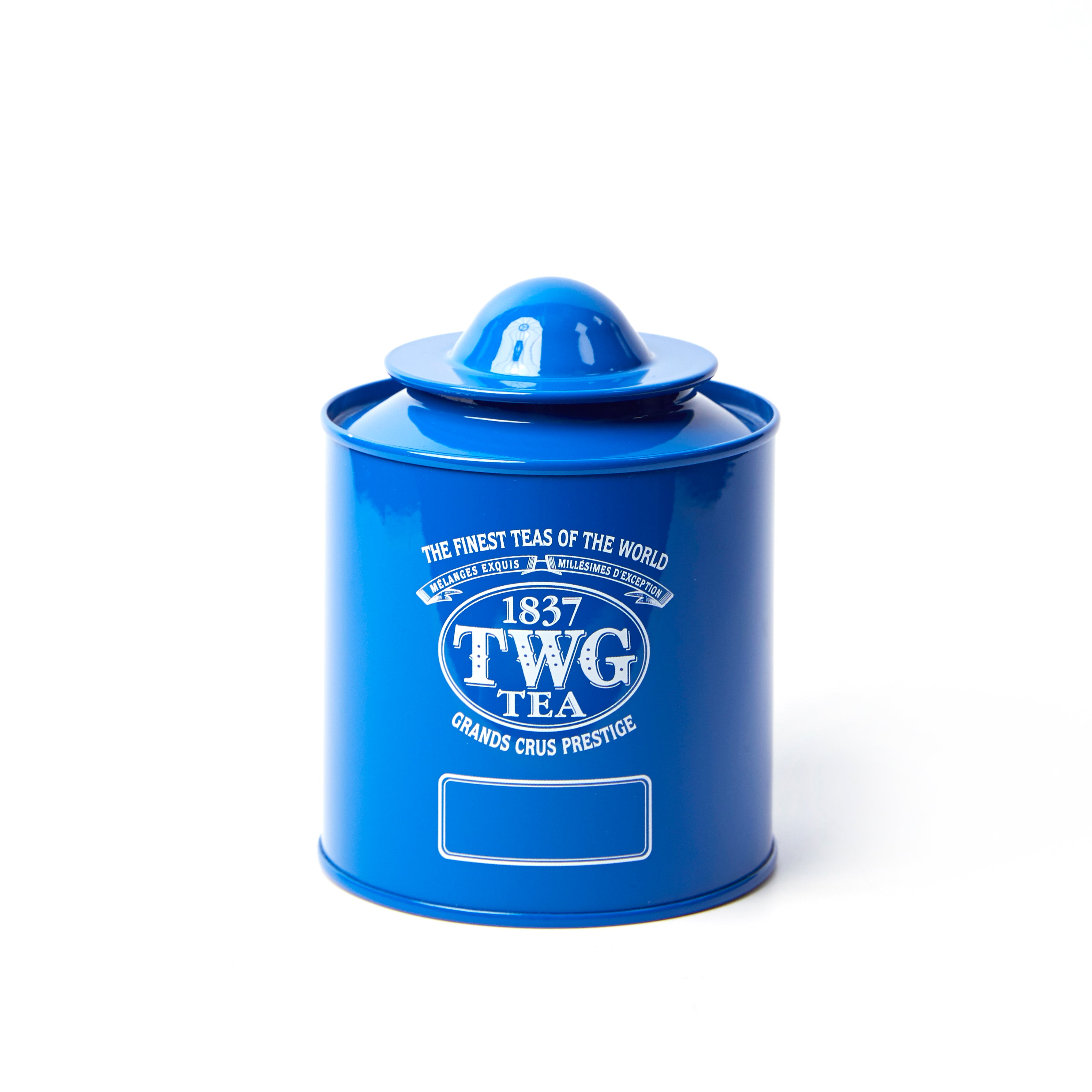 Saturn TWG Tea tin in Blue