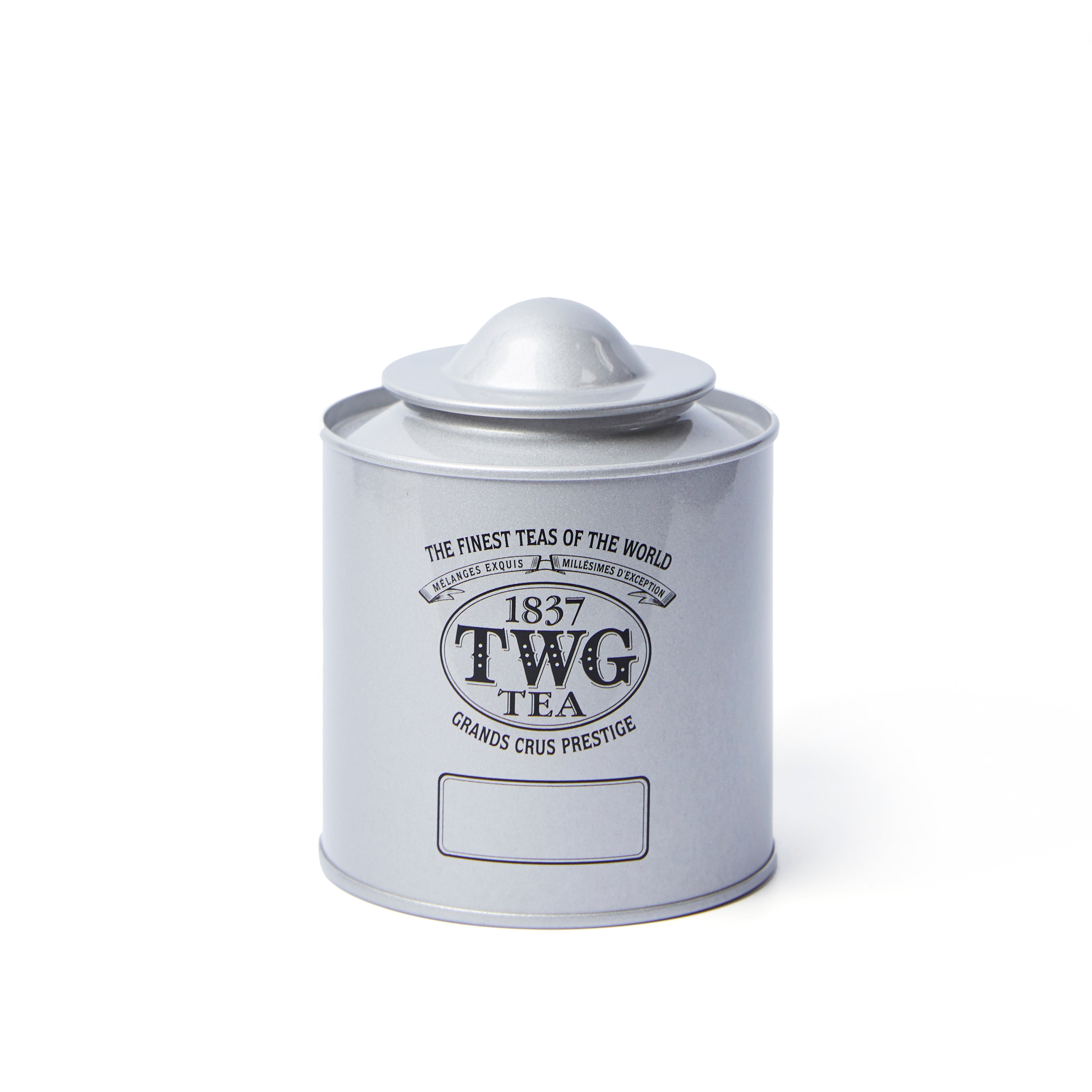 Saturn TWG Tea tin in Silver