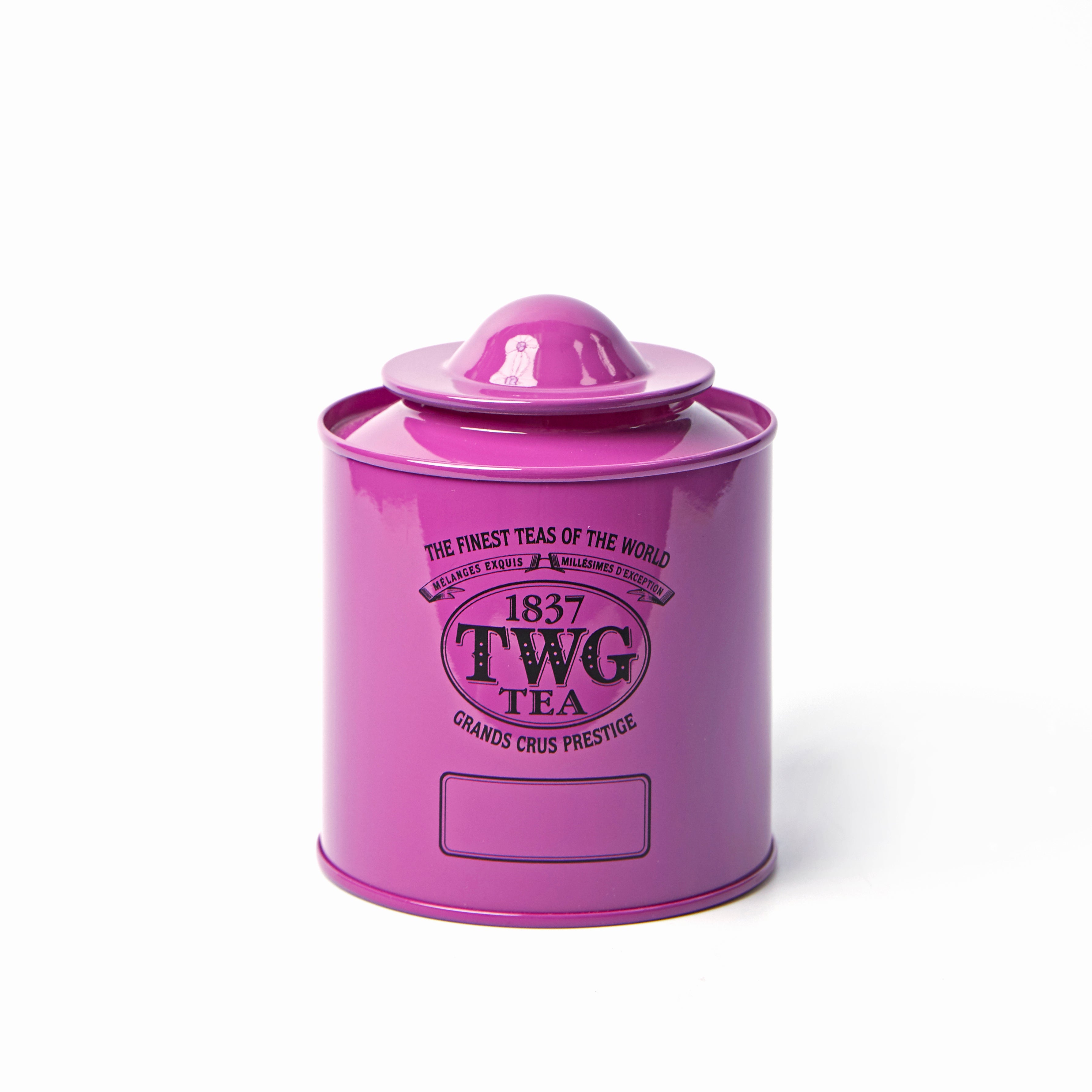 Saturn TWG Tea tin in Violet