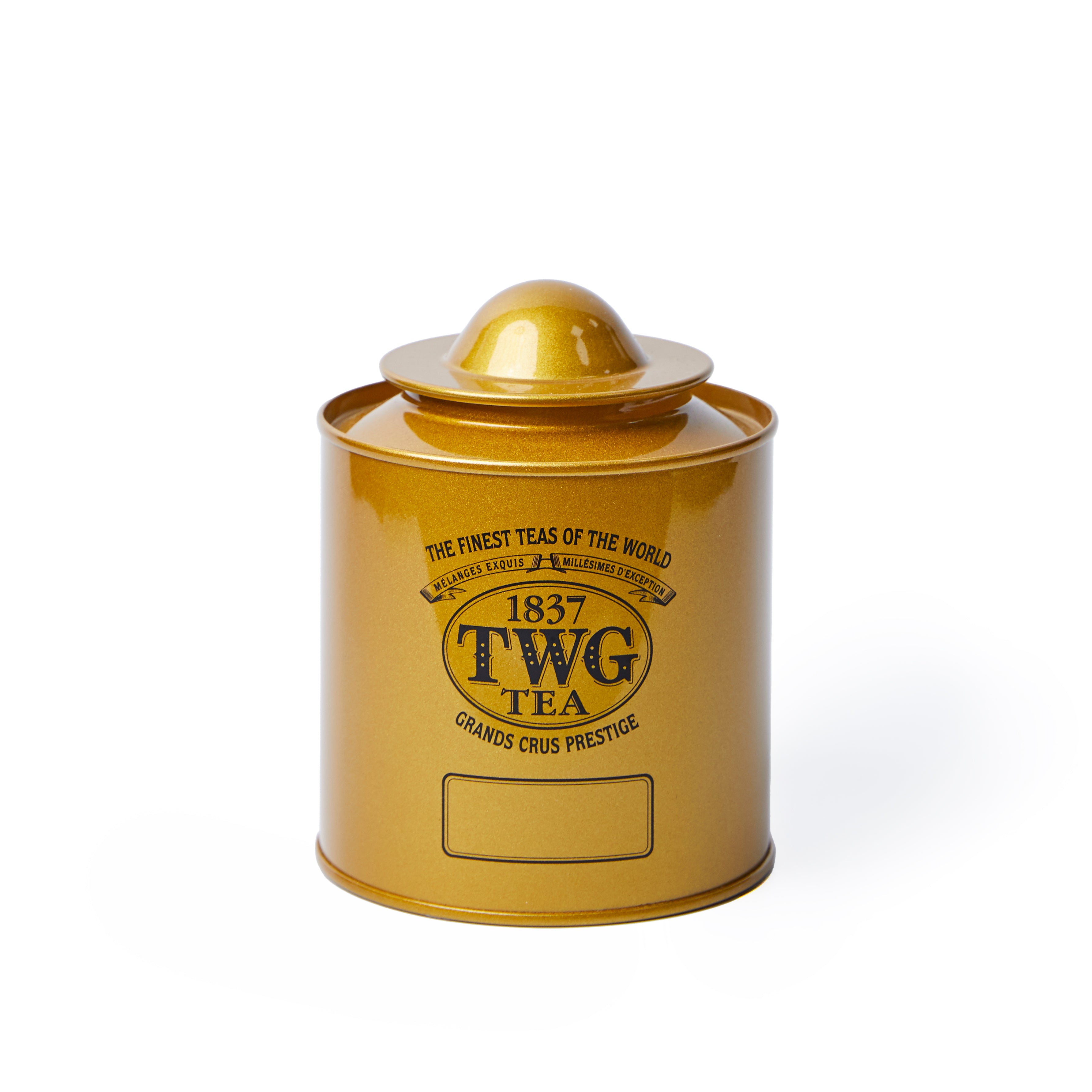 Saturn TWG Tea tin in Gold - 100g